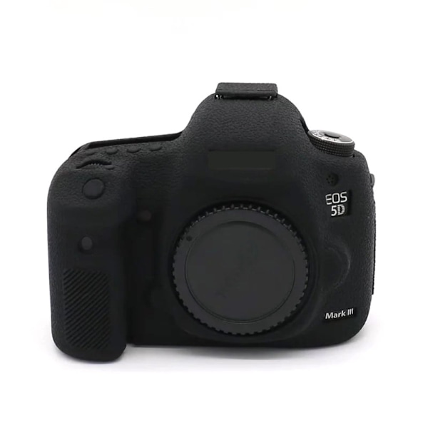 Canon EOS 5D Mark III / 5DS / 5DRS silikonisuojus - Musta Black