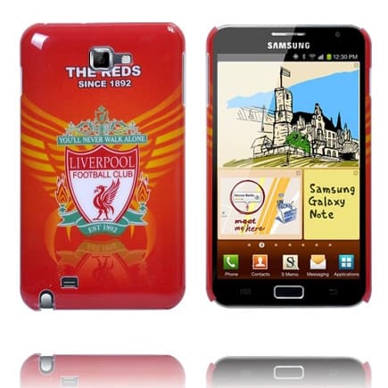 FanDeksel Samsung Galaxy Note Liverpool Deksel Red