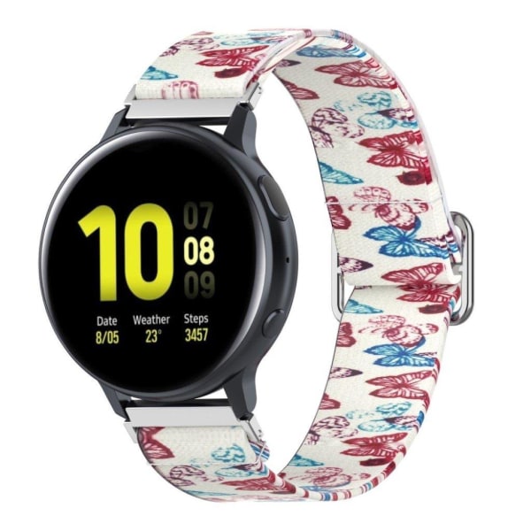 22mm nylon watch band for Huawei and Samsung watch - Butterfly multifärg