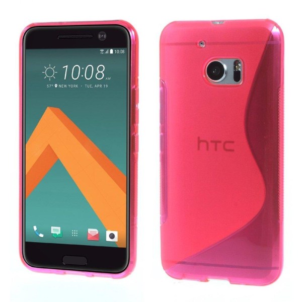 Lagerlöf fleksibelt cover til HTC 10 - Hot Pink Pink