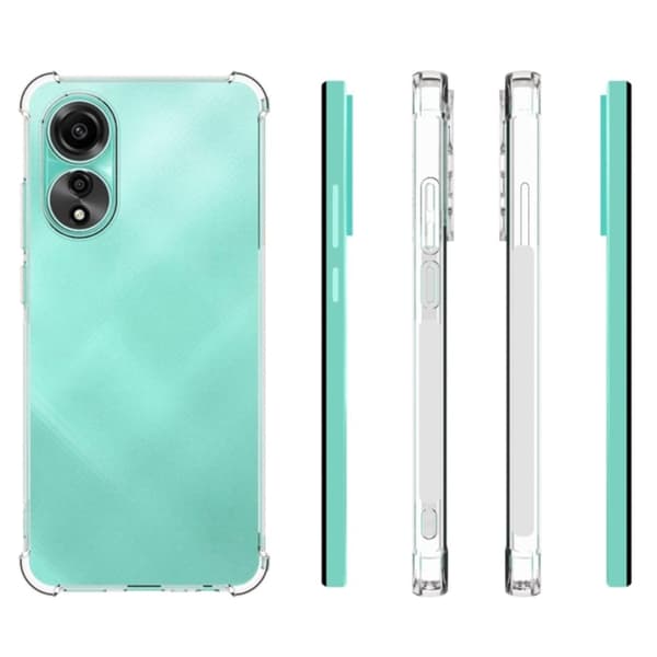 Lux-Case Airbag-cover til Oppo A78 Transparent