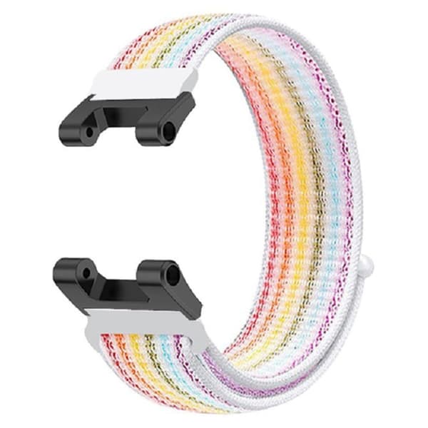 Amazfit T-Rex Pro / T-Rex / Ares elastinen nailon kellon hihna - Monivärinen Multicolor