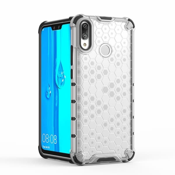 Bofink Honeycomb Huawei Y9 2019 deksel - Hvit White