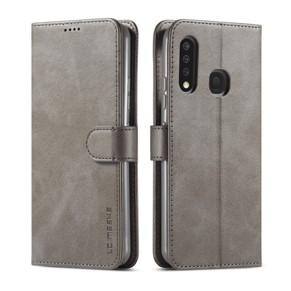 LC.IMEEKE Samsung Galaxy A70e Etui - Grå Silver grey