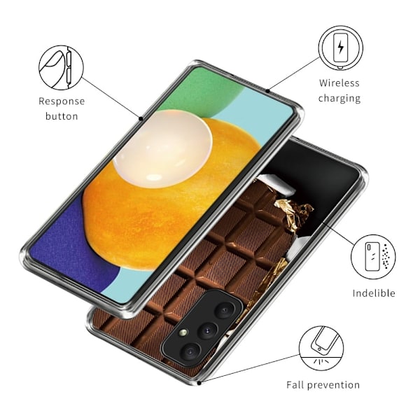 Deco Samsung Galaxy A05s deksel - Sjokolade Brown