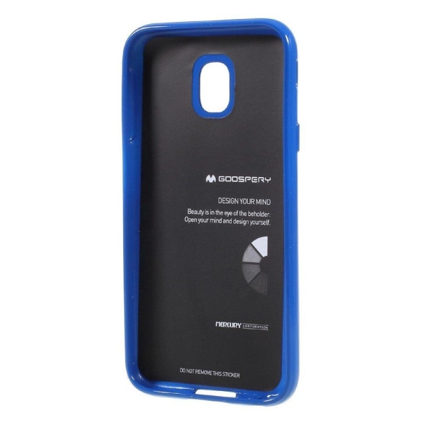 Mercury Samsung Galaxy J3 (2017) Lækkert blødt beskyttelses cover -   Mørkeblå Blue