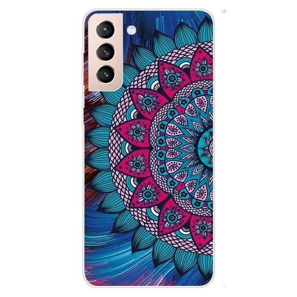 Deco Samsung Galaxy S22 Plus Suojakotelo - Mandala Flower Multicolor