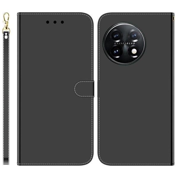 Mirror OnePlus 11 Flip Etui - Sort Black