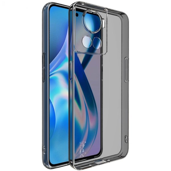 Imak UX-5 Cover til OnePlus 10R / Ace - Gennemsigtig Sort Transparent