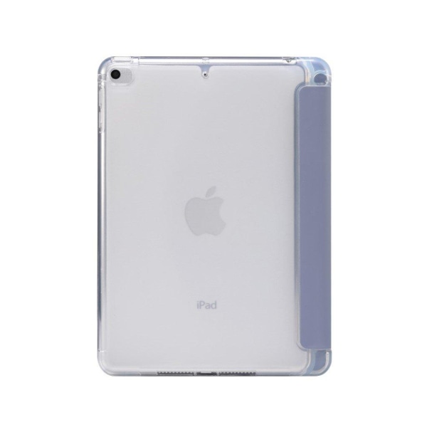 iPad Mini (2019) coolt läderfodral med tre flikar - Lila Lila