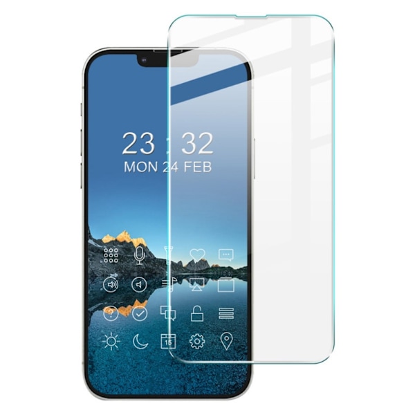 IMAK H iPhone 13 Pro Max skärmskydd i härdat glas Transparent