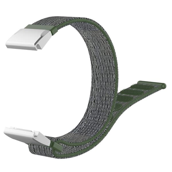 Garmin Fenix 5X / Fenix 5X Plus / Fenix 3 HR 26mm klockband - Armegrön Silvergrå
