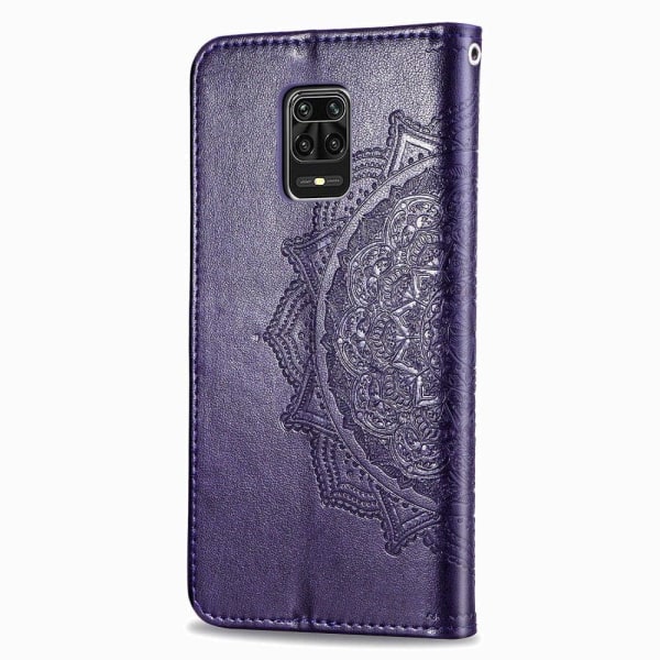 Mandala Xiaomi Redmi Note 9 Pro Max / 9 Pro / 9s Flip Fodral - Lila Lila