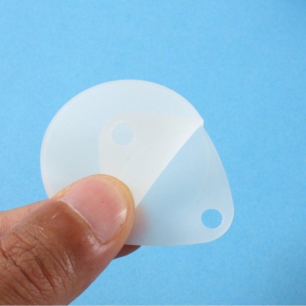 AirTags silicone protective cover - White White