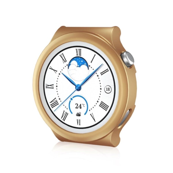 Huawei Watch GT 3 Pro 43mm matte cover with tempered glass - Rose Gold Rosa