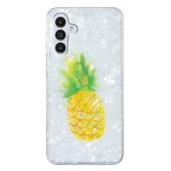 Marble Samsung Galaxy A04s Suojakotelo - Pineapple Yellow