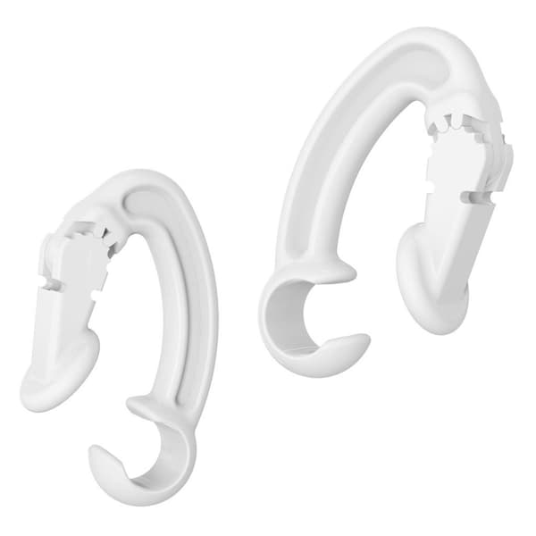 Airpods anti-tapte øretelefonklips - Hvit Transparent