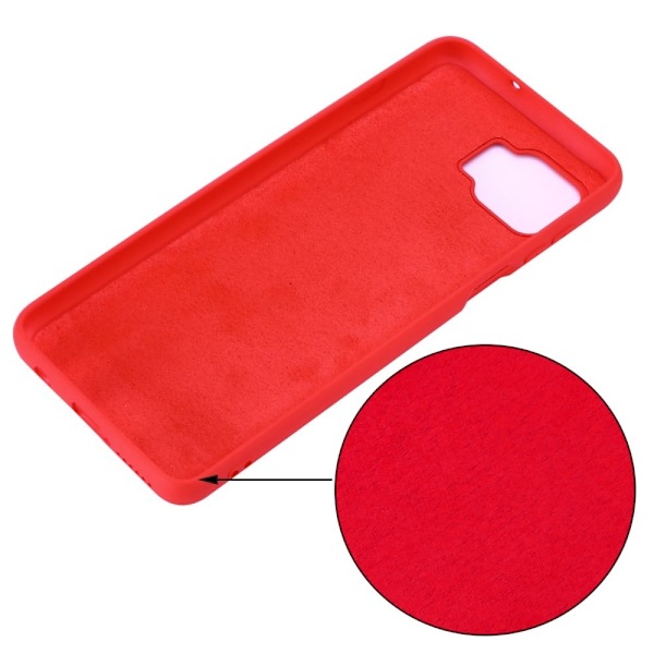 Matta nestesilikoninen kuori Motorola Moto G 5G Plus - Punainen Red