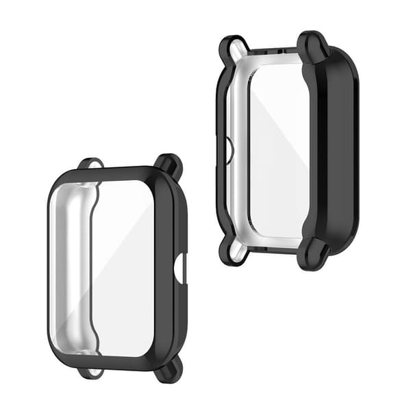 Gennemsigtig, holdbar ramme til Amazfit-enheder Black