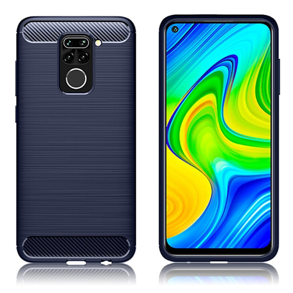 Carbon Flex Xiaomi Redmi Note 9 skal - Blå Blå