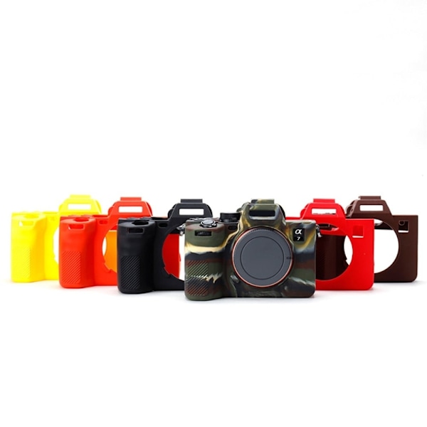 Sony A7 IV silikonisuojus - Musta Black