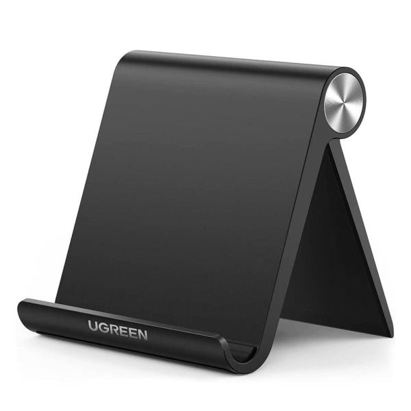 UGREEN adjustable desktop phone mount holder - Black Svart