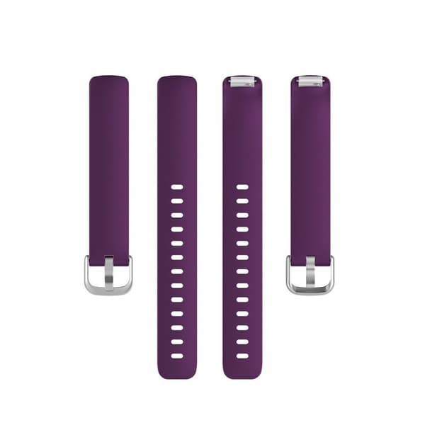 Fitbit Inspire 2 simple watch band - Dark Purple / Size: L Lila