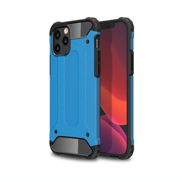 Armour Guard Etui iPhone 12 / 12 Pro - Babyblå Blue