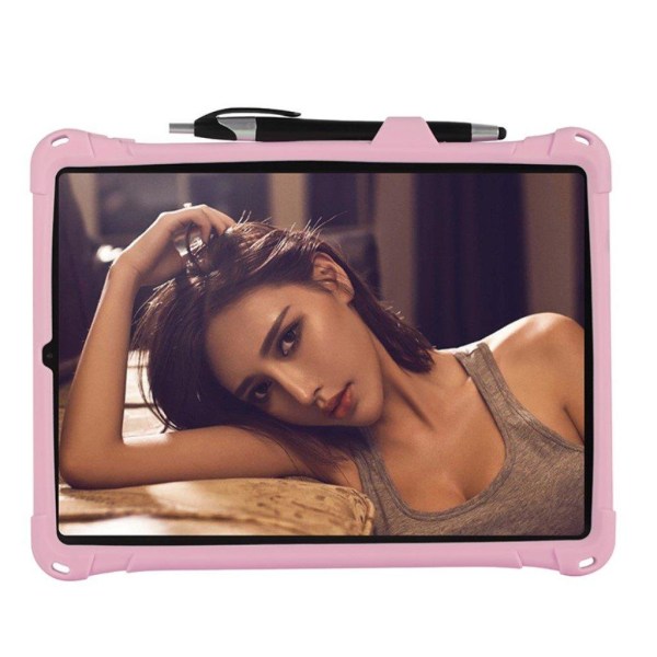 iPad Pro 11 inch (2020) / (2018) solid theme leather flip case - Pink