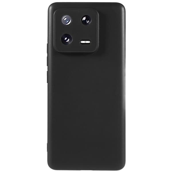 Blødt og mat cover til Xiaomi 13 Pro Black