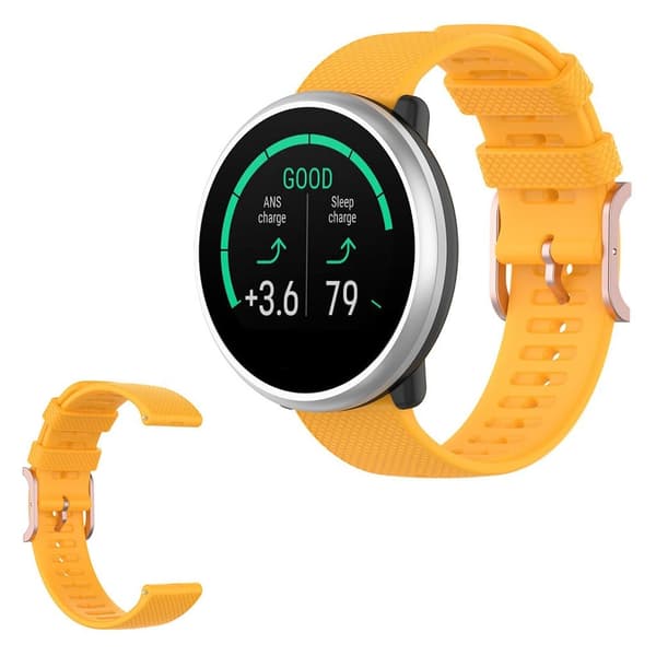 Polar Ignite klockarmband i silikon - Gul Gul
