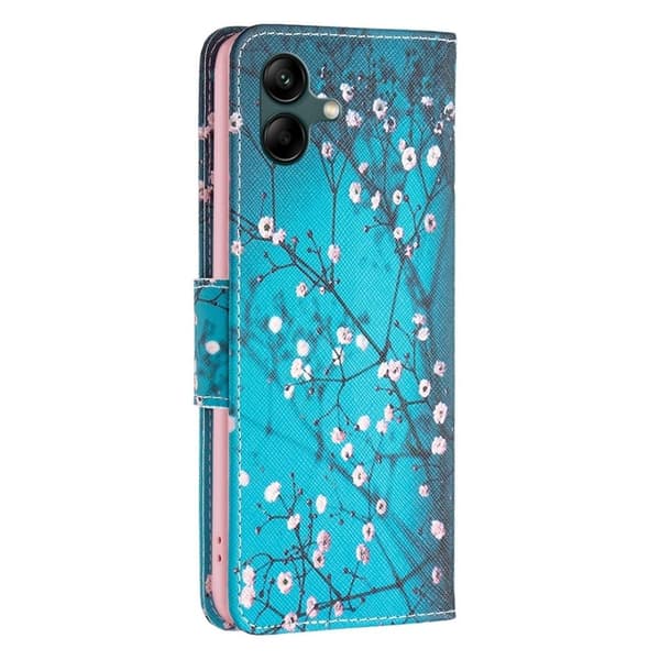 Wonderland Samsung Galaxy A04 Flippetui - Plum Blossom Blue