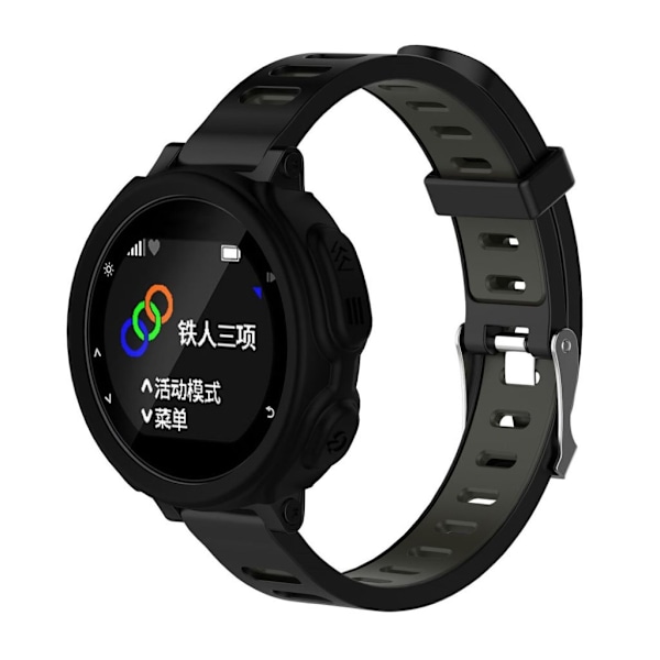 Garmin Forerunner 235 Enfärgad silikon ram - Svart Svart