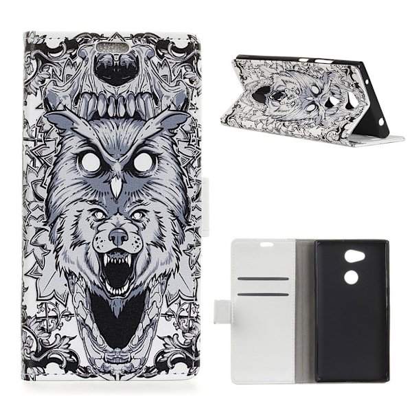 Sony Xperia L2 design suojakotelo - Susi ja pöllö Multicolor