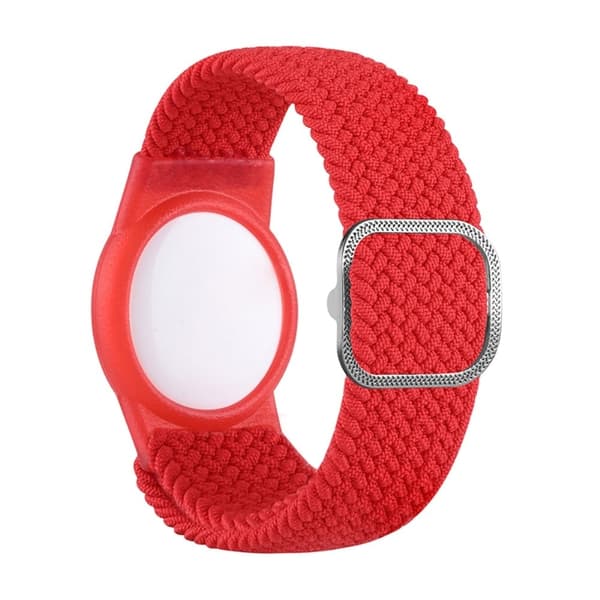 AirTags-etui med nylon-urrem - Rød Red