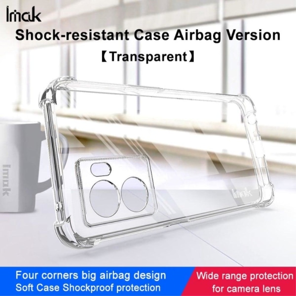 IMAK Airbagskydd för OnePlus Nord N300 - Transparent Transparent