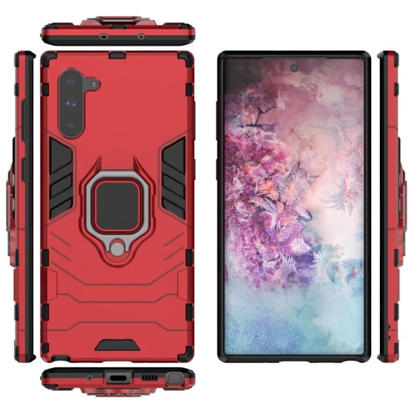 Ring Guard Samsung Galaxy Note 10 kuoret - Punainen Red