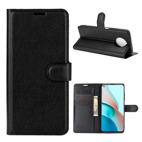 Classic Xiaomi Redmi Note 9T / Xiaomi Redmi Note 9 5G fodral - Svart Svart