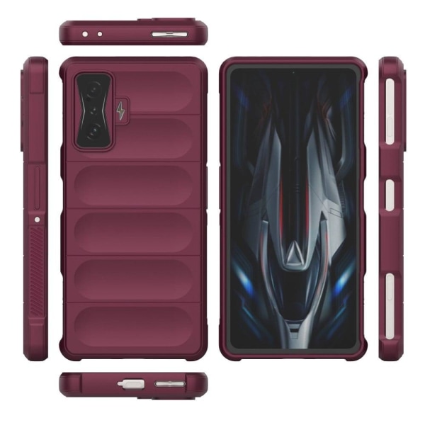 Blødt grebsformet cover til Xiaomi Poco F4 GT / Xiaomi Redmi K50 - Rød Red