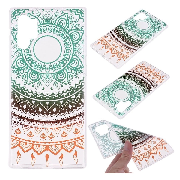 Deco Samsung Galaxy Note 10 Pro kuoret - Mandala Kukka Multicolor
