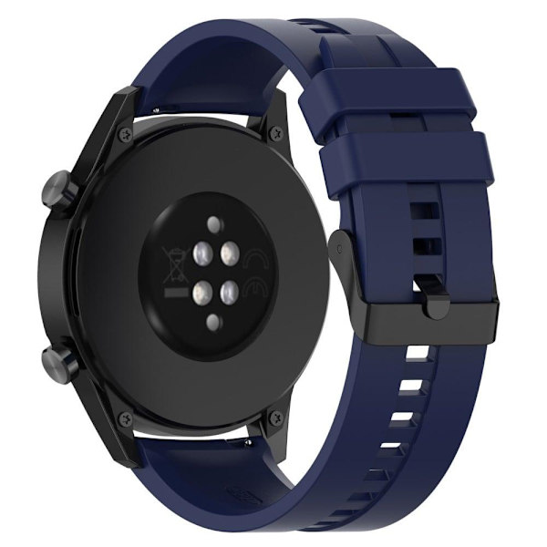 22 mm universal klockarmband i silikon - Midnattsblå Blå