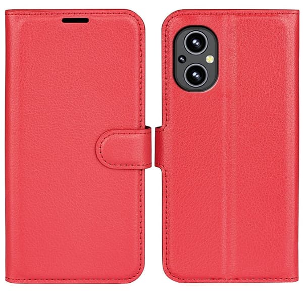 Classic OnePlus Nord N20 5G Flip Etui - Rød Red