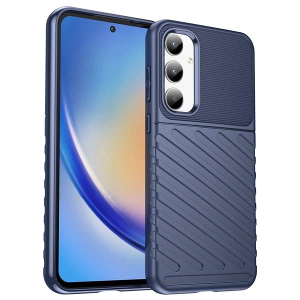 Thunder Samsung Galaxy A35 skal - Blå Blå