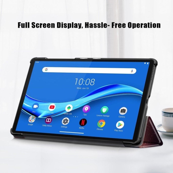 Lenovo Tab M10 FHD Plus kolminkertainen nahkakotelo - Puu Ja Puu Multicolor