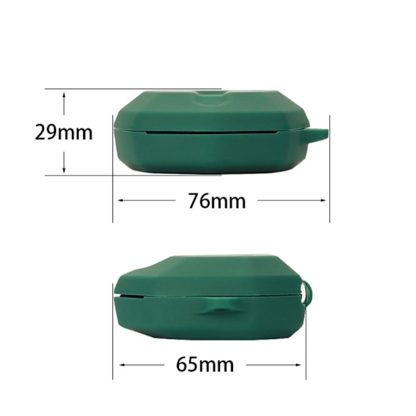 Haylou G3 silikonfodral med spänne - Röd Röd