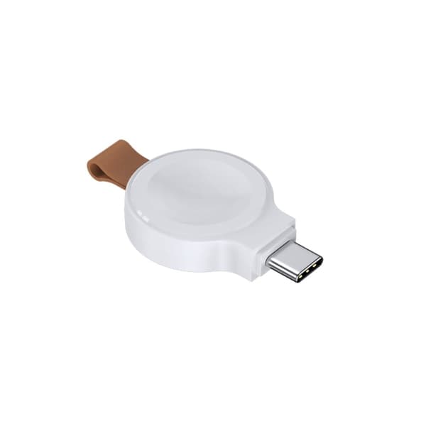 Trådlös laddare med USB-C-kontakt för Apple Watch - Vit Vit