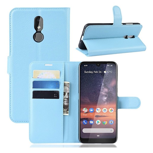 Classic Nokia 3.2 etui  - Babyblå Blue