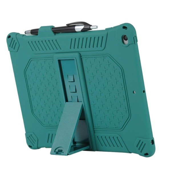 iPad 10.2 (2019) / Air (2019) solid theme leather flip case - Gr Green