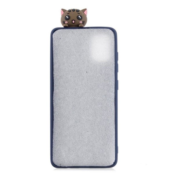 Cute 3D Samsung Galaxy A41 Cover - Katter Blue