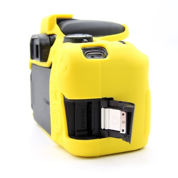 Canon EOS 800D blød silikone beskyttende etui - Gul Yellow